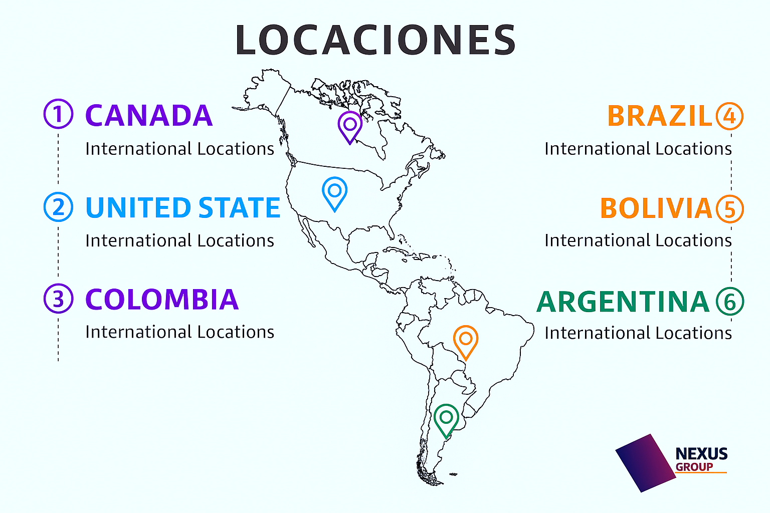 Mapa de ubicación de la oficina